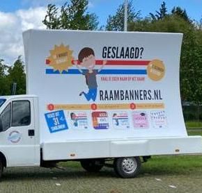 Onze rijdende reclame